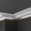 Карниз потолочный гипсовый с подсветкой КГС 016 3