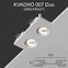 Светильник встраиваемый точечный гипсовый KVADRO 007 Duo